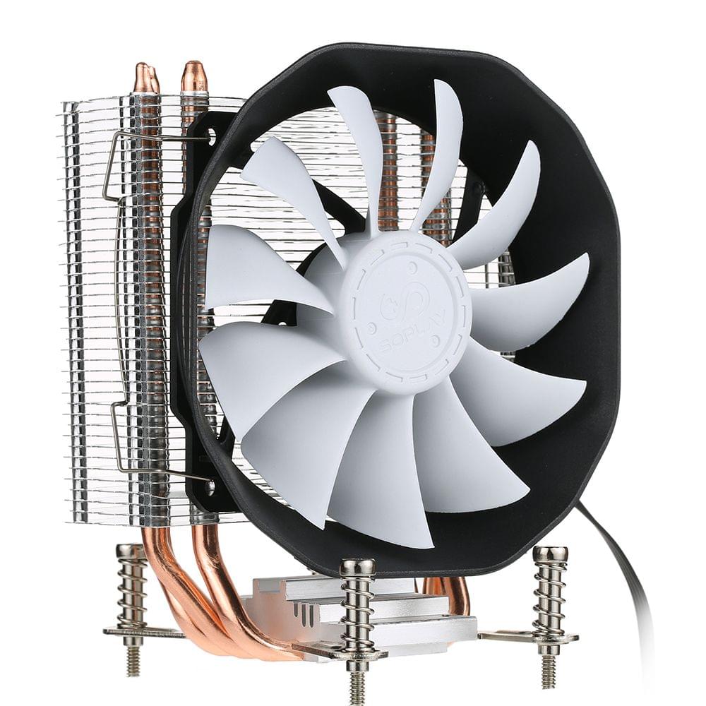 Soplay CPU Cooler 3 Heatpipes 4pin 12cm PWM Fan PC Computer