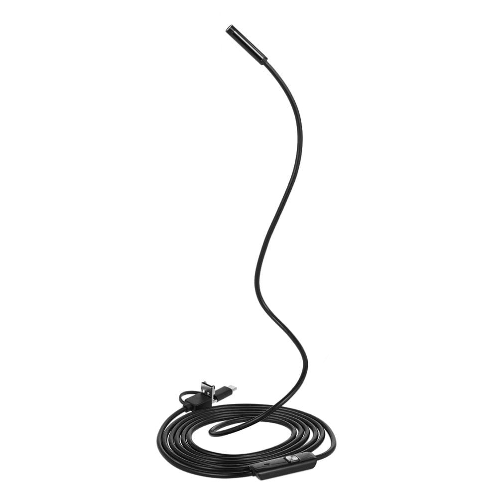 3 in 1 Inspection Camera Borescope Type-C & Micro USB & USB - 2m