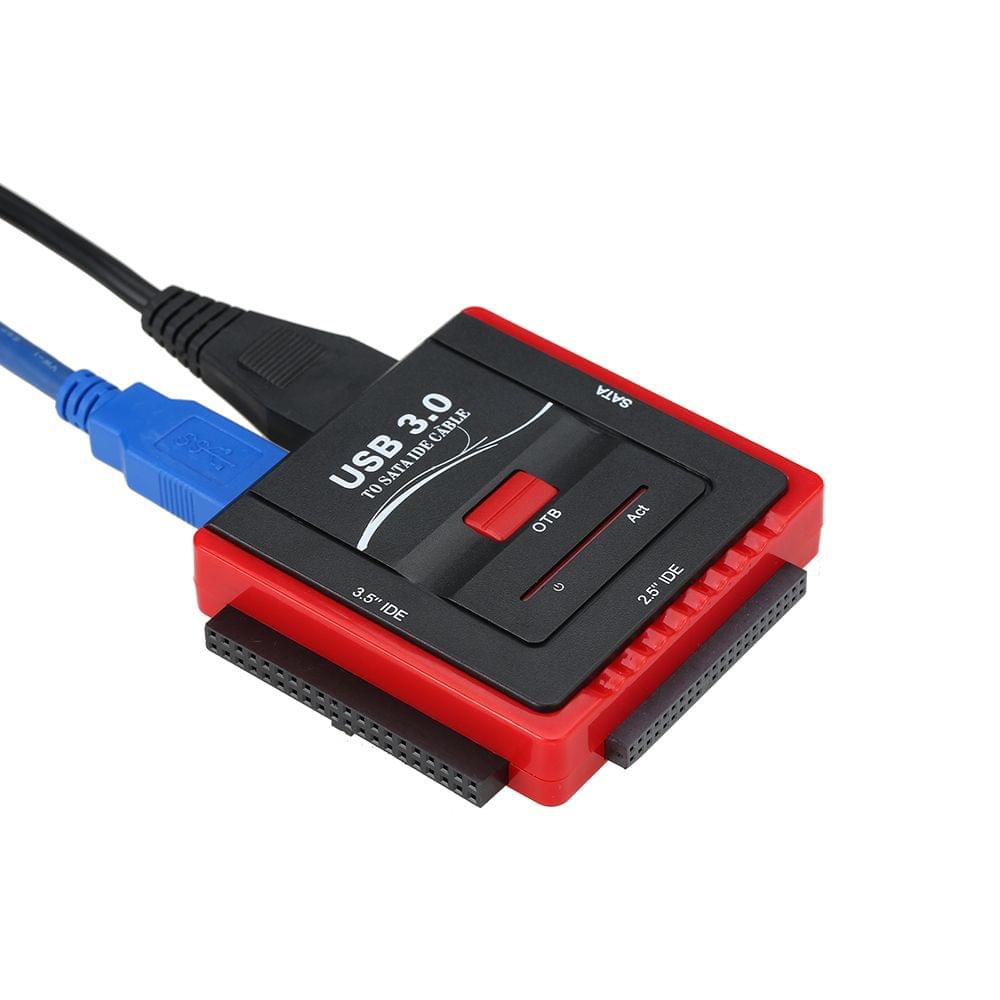 USB 3.0 To SATA/IDE Adapter Hard Drive Converter for - EU Plug