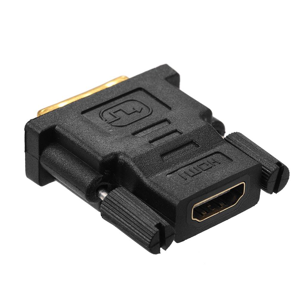DVI-D to HD Adapter 1080P Gold Plated DVI DVI-D 24+1 Pin