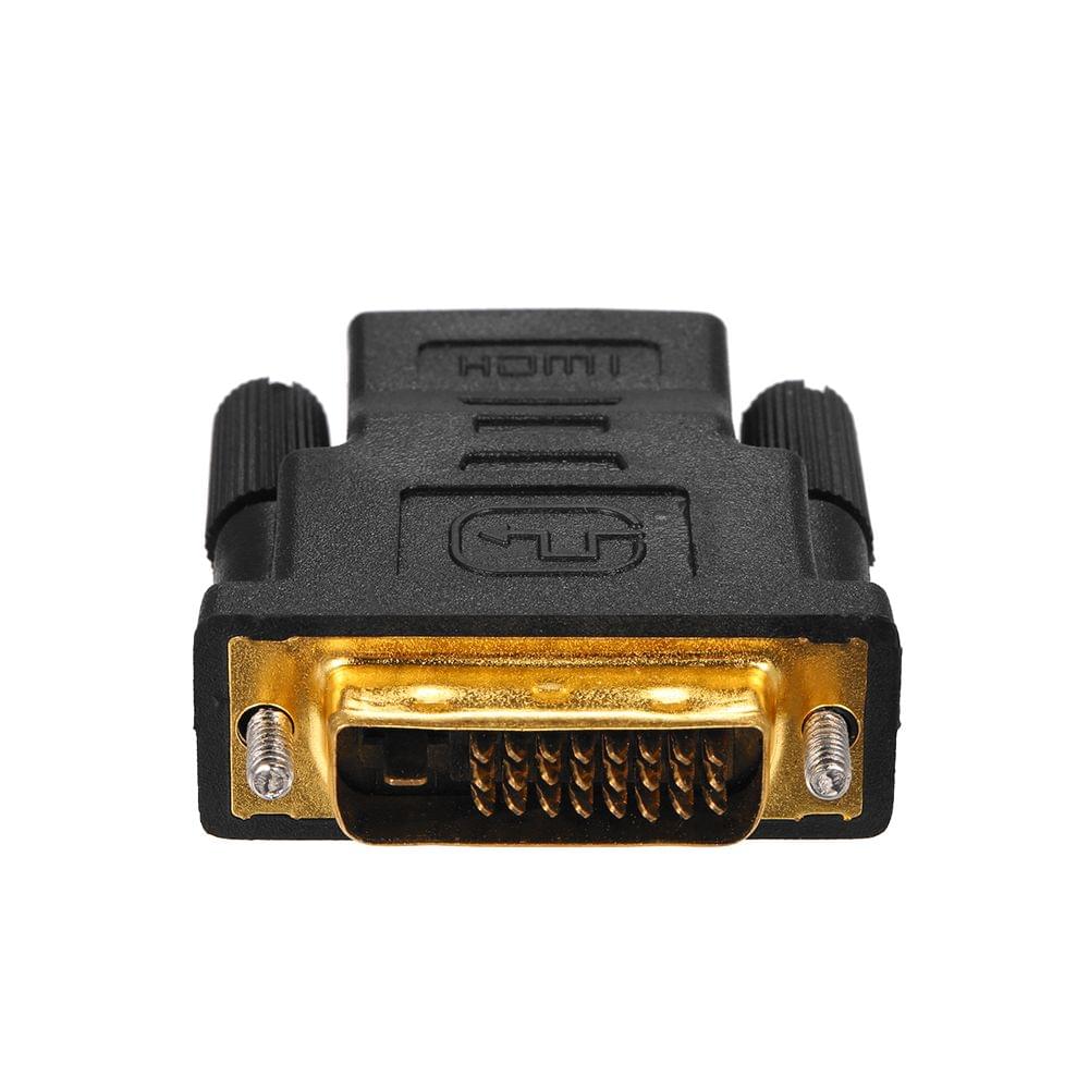DVI-D to HD Adapter 1080P Gold Plated DVI DVI-D 24+1 Pin