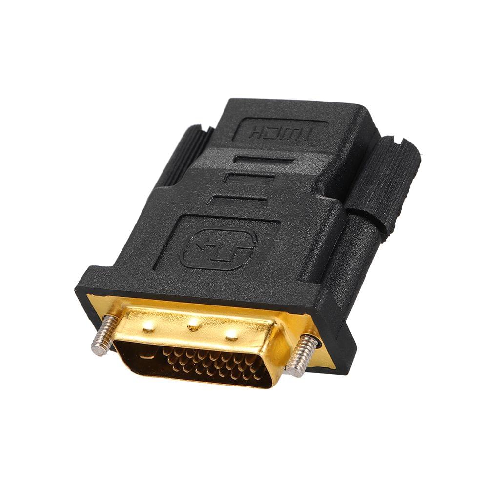 DVI-D to HD Adapter 1080P Gold Plated DVI DVI-D 24+1 Pin