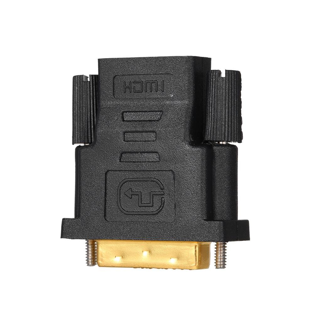 DVI-D to HD Adapter 1080P Gold Plated DVI DVI-D 24+1 Pin