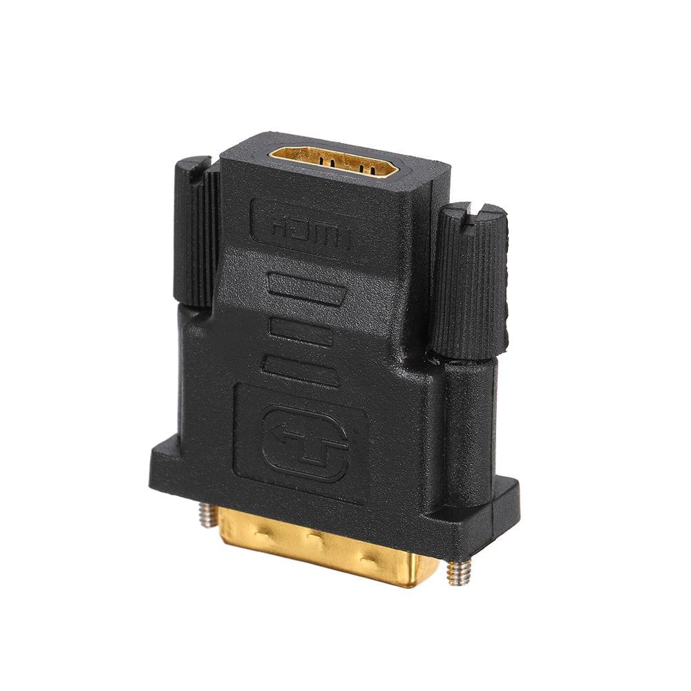 DVI-D to HD Adapter 1080P Gold Plated DVI DVI-D 24+1 Pin