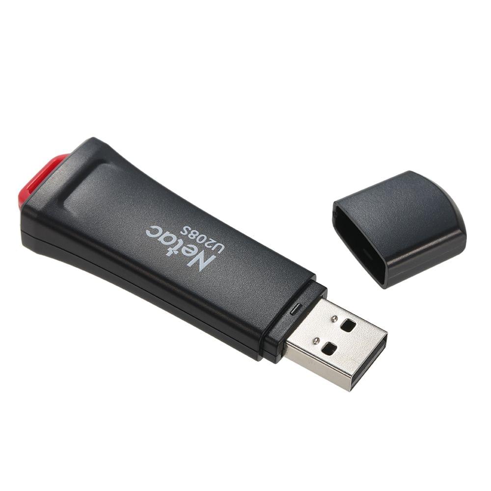 Netac Write Protect USB2.0 Flash Drive U208S 8G Memory Stick - 8GB