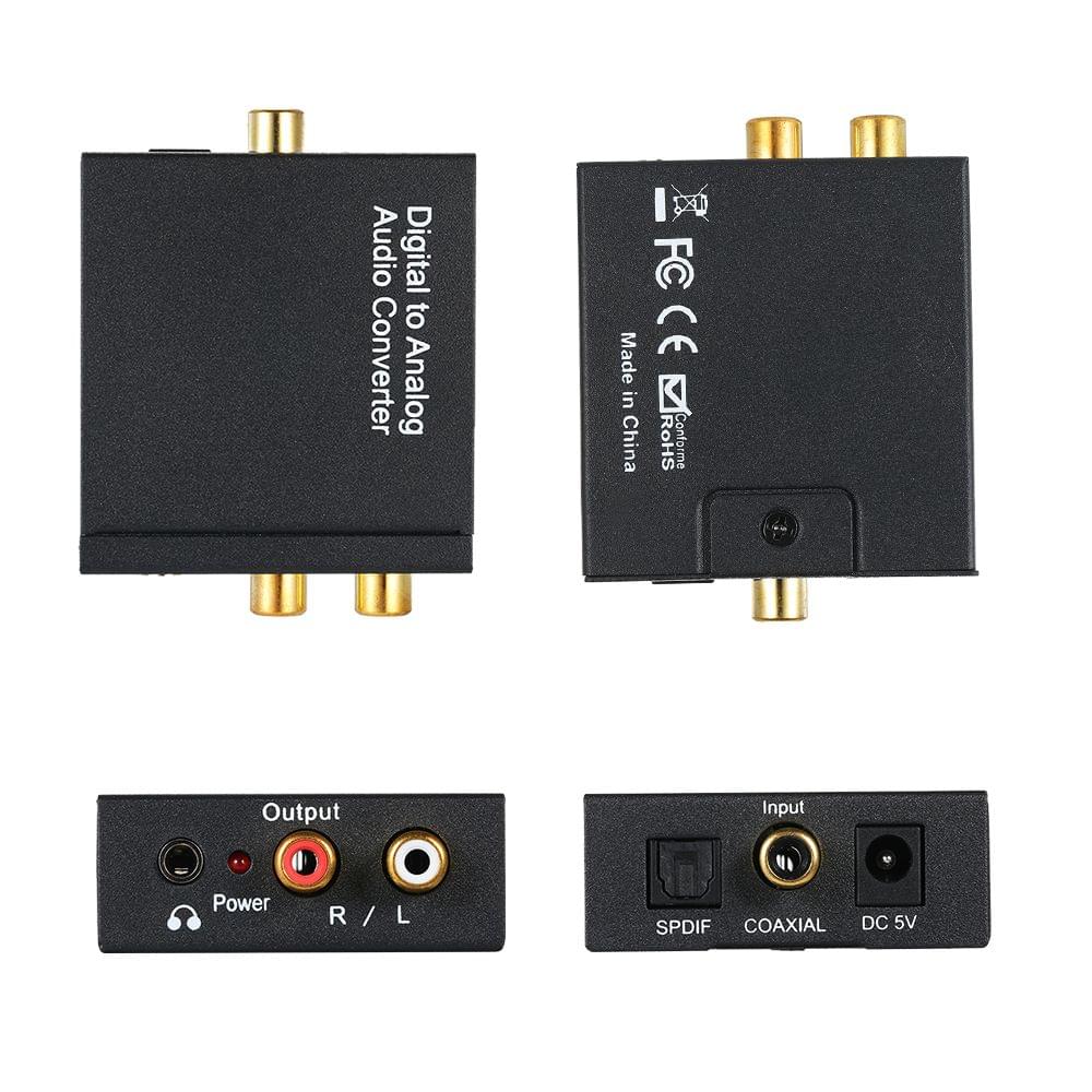 Digital to Analog Audio Converter - Toslink and
