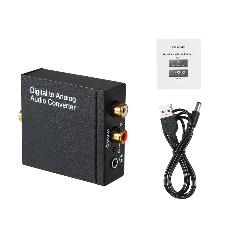 Digital to Analog Audio Converter - Toslink and