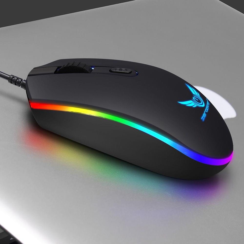 S900 Computer Gaming Mouse 1600DPI 4 Buttons RGB