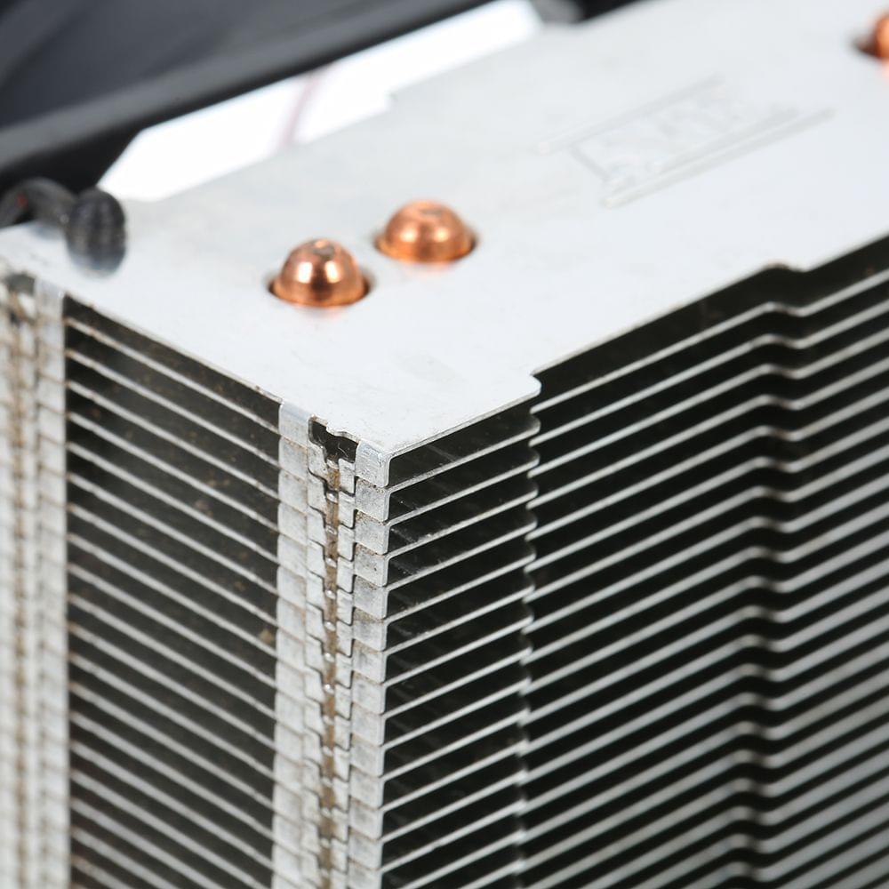 CPU Cooling Fan 4 Copper Pipe CPU Cooler Fan with Red LED