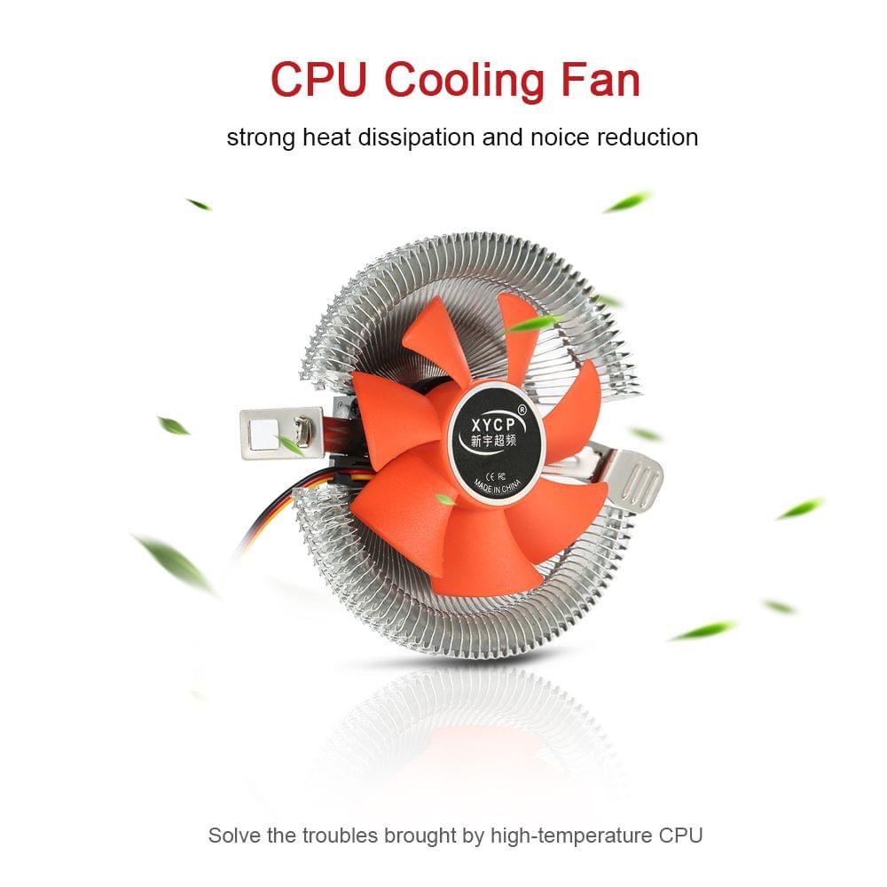 CPU Cooler Fan Heatsink Cooling Fan Air PC CPU Cooling