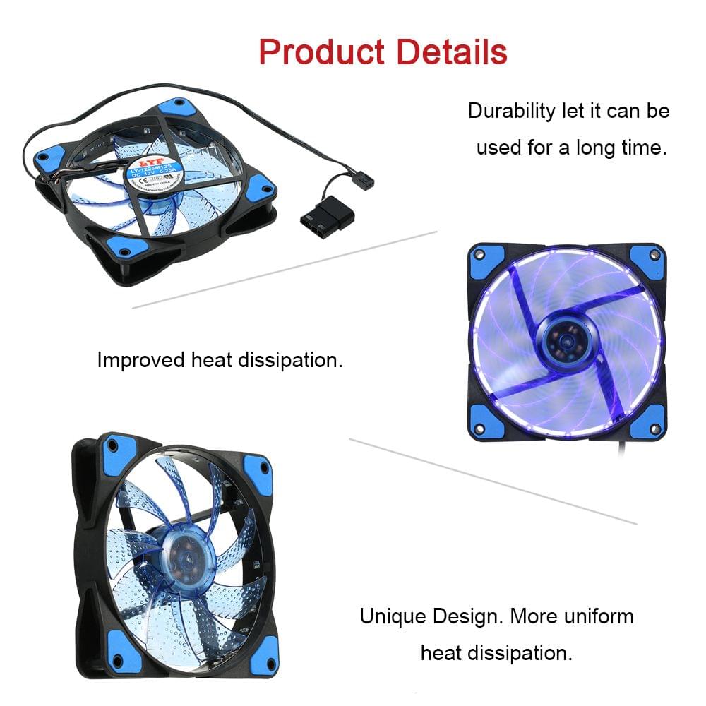CPU Fan PC CPU Cooler for CPU Fast Heat Dissipation Low