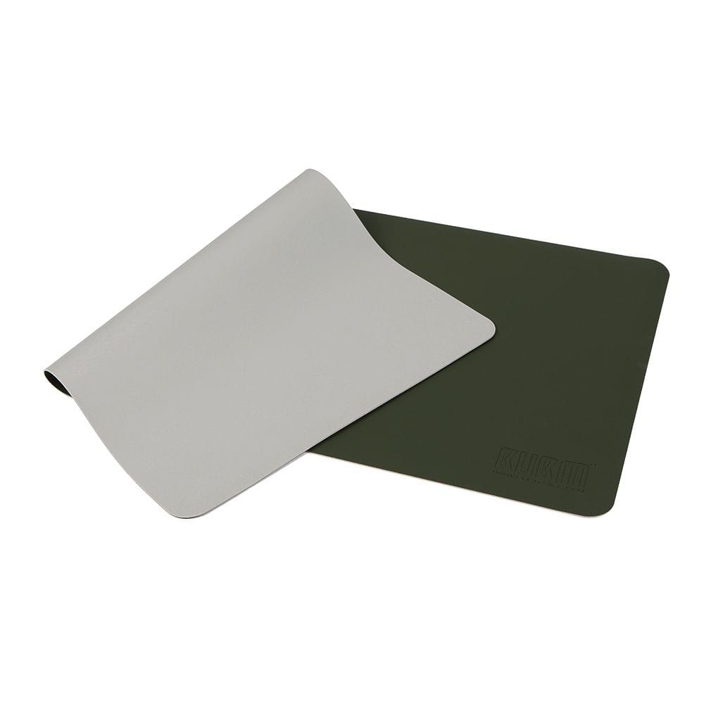 BUBM PU Leather Protector Pad Mouse Pad Desk Writing - M