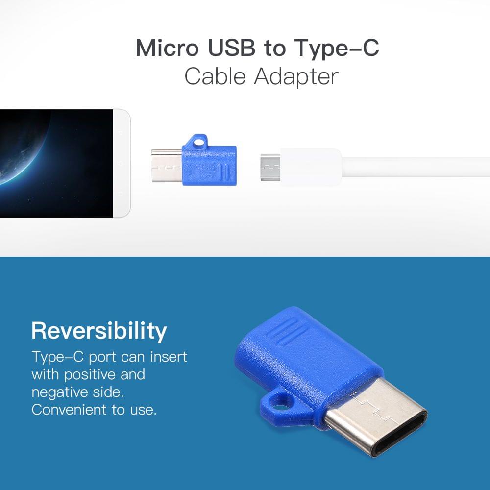 Micro USB to Type-C Universal Converter Connector Cable