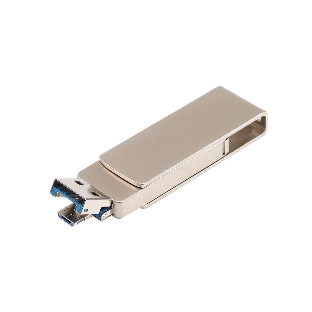 2 in 1 OTG USB Flash Drive 128GB Capacity U Disk for Smart