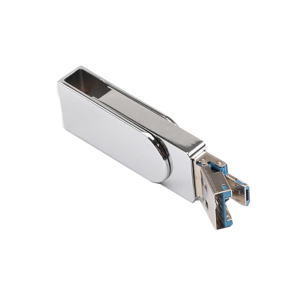 2 in 1 OTG USB Flash Drive 16GB Capacity U Disk for Smart