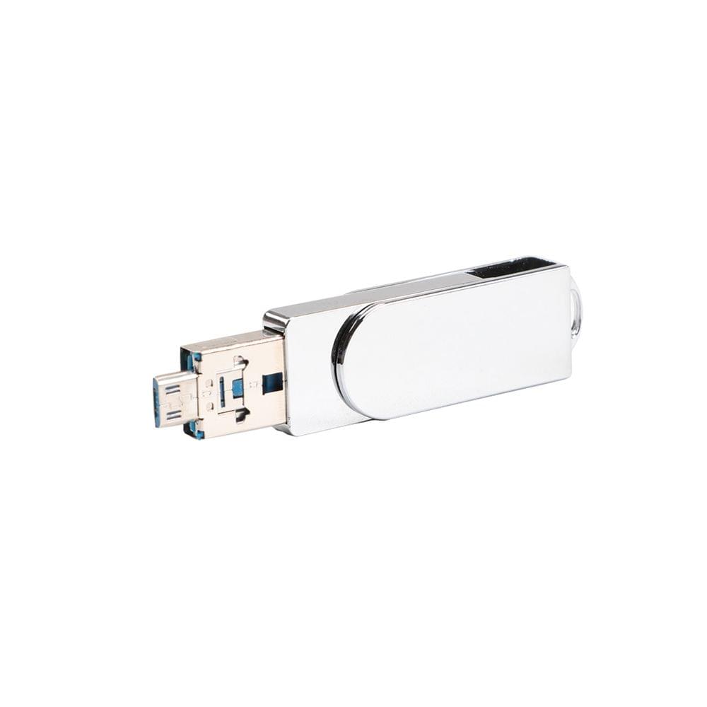 2 in 1 OTG USB Flash Drive 64GB Capacity U Disk for Smart