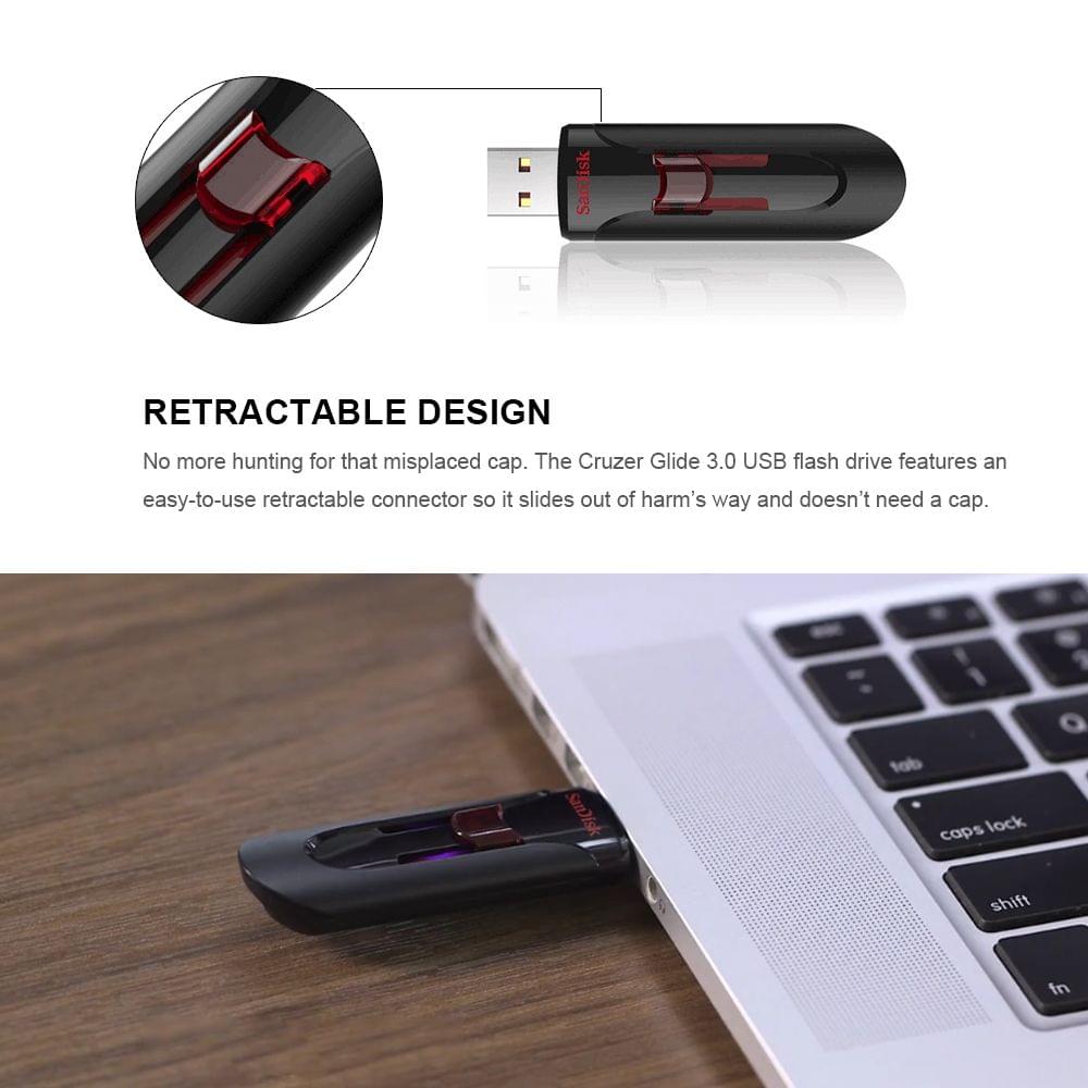 32GB Flash Glide USB Drive Pen Drives Super Speed Pendrive - 2