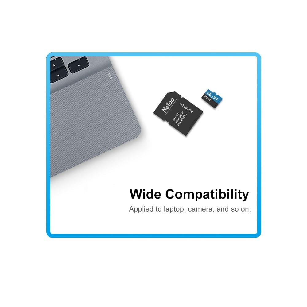 Netac P100 TF to SD Memory Card Adapter Micro SD TransFlash
