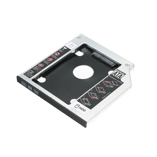 Hard Drive Caddy Tray SATA 2nd HDD SSD Caddy Case for 9.5mm