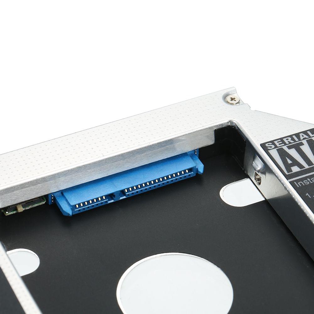 Hard Drive Caddy Tray SATA 2nd HDD SSD Caddy Case for 12.7mm