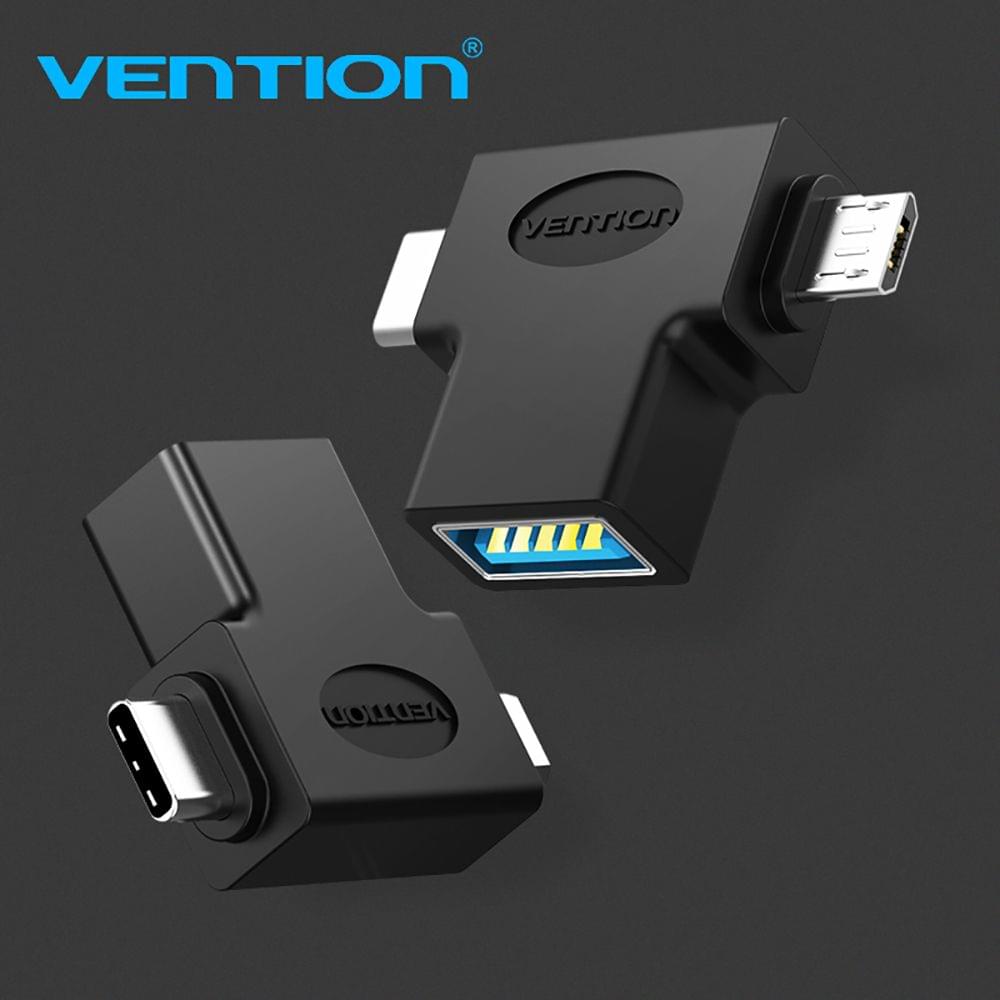 Vention CDIBO OTG Adapter 3 in 1 USB3.0 Type-C Micro USB USB
