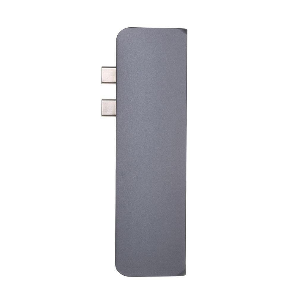 Dual TYPE-C Hub to Dual USB 3.0 Dual Type-C 4K HDMI Charging