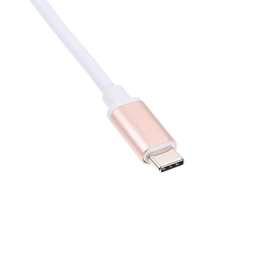 4 in 1 Type-C to Type-C 3 Hub Charging Port Type-C to USB