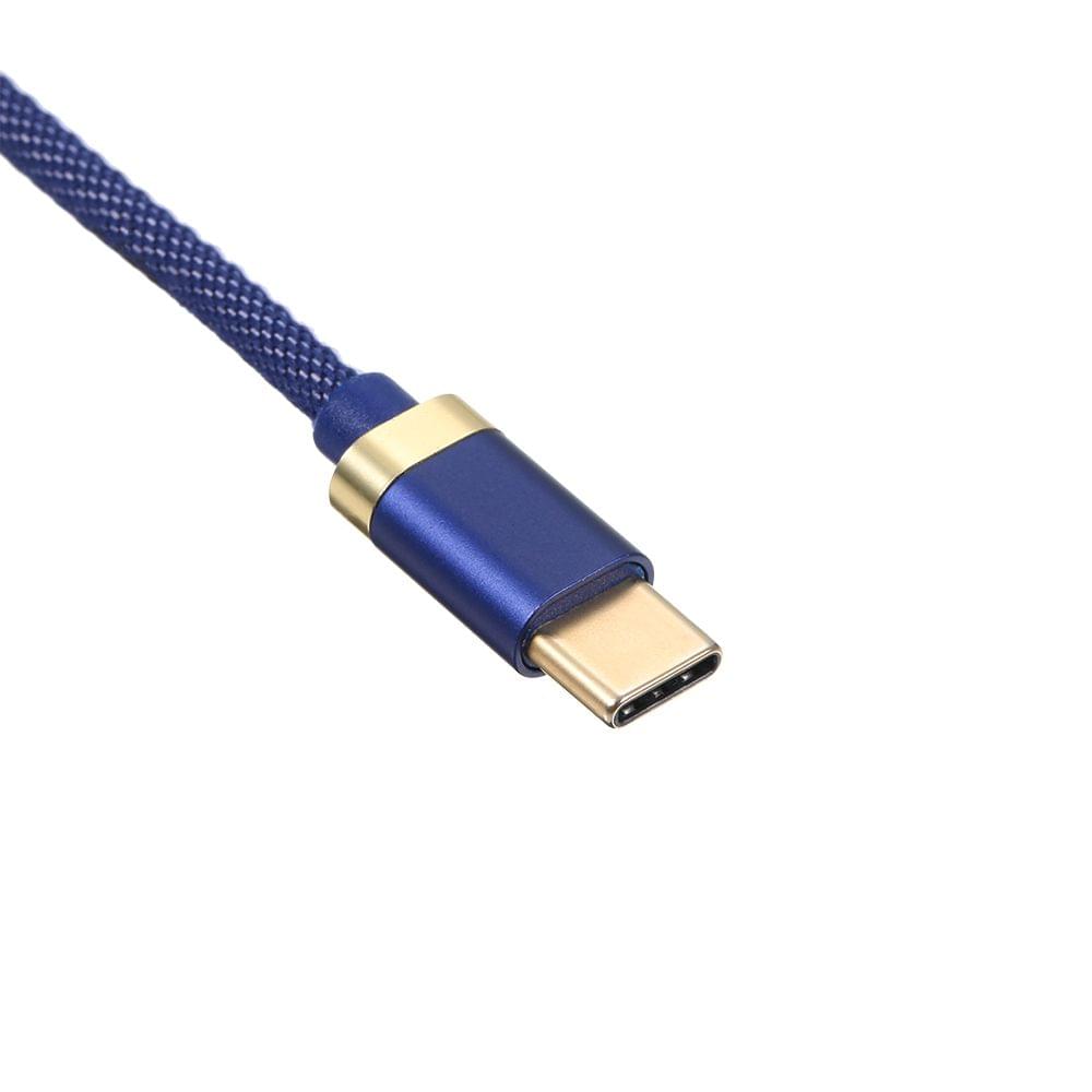 USB Type-C Demin Braided Cable Charger Cable Data