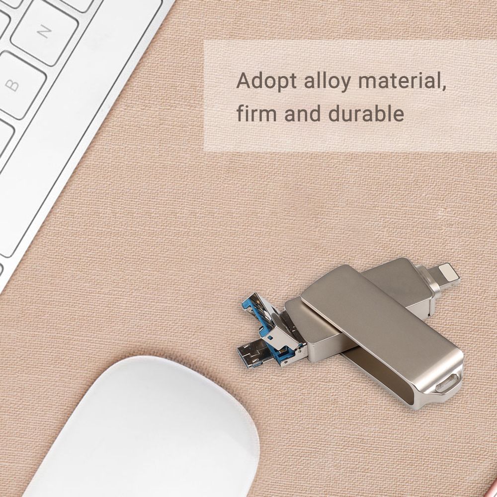 USB Flash Drive 3 in 1 Lightning/Micro USB/USB 2.0 for - 16GB