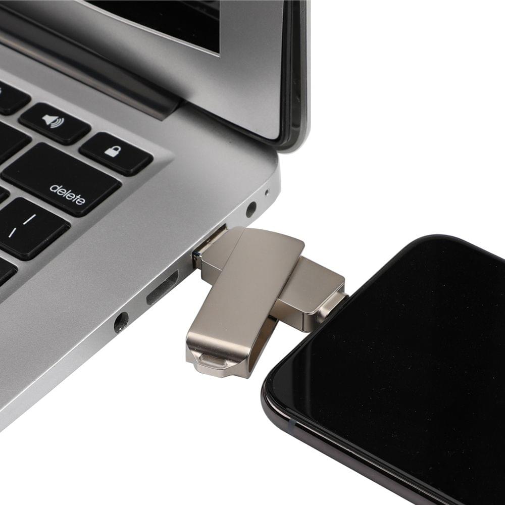USB Flash Drive 3 in 1 Lightning/Micro USB/USB 2.0 for - 16GB