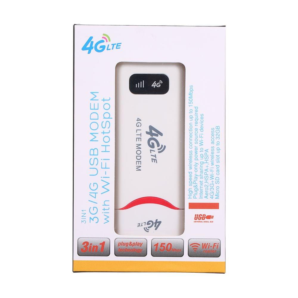 4G Portable Mini Wifi Router Usb Modem 100Mbps LTE FDD With
