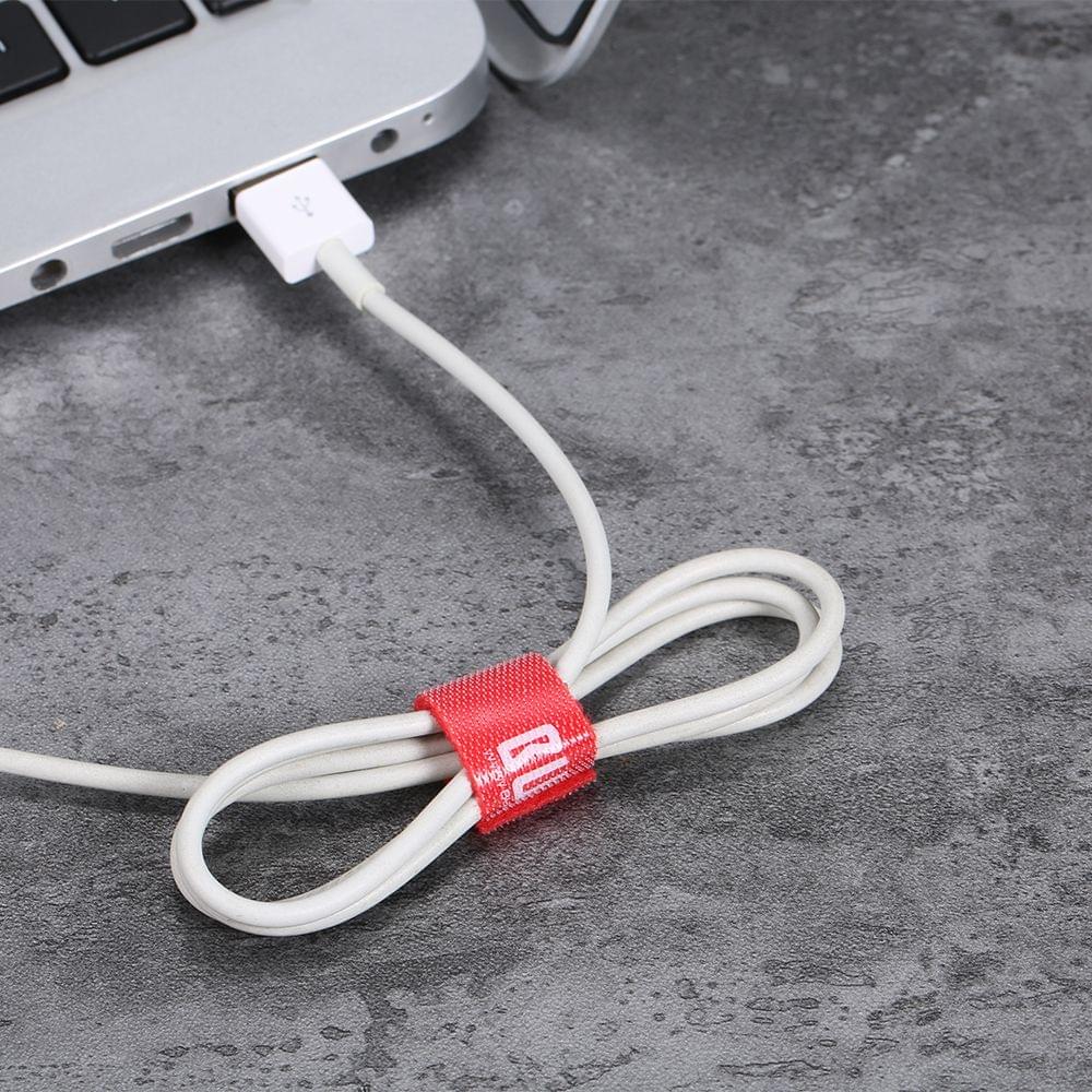 BUBM Rainbow Wire Tie Colorful Computer Cables with