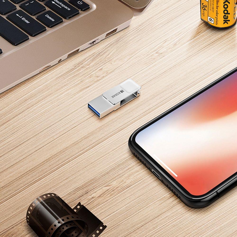 Kodak K223C 64G Type-C USB3.1 U Disk Metal Portable USB