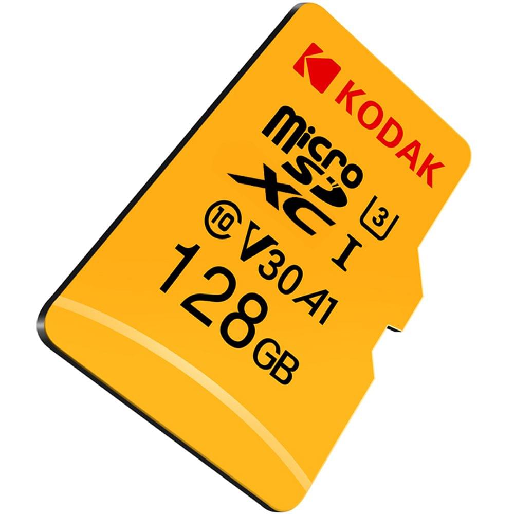 Kodak Micro SD Card 128GB TF Card U3 A1 V30 Memory Card