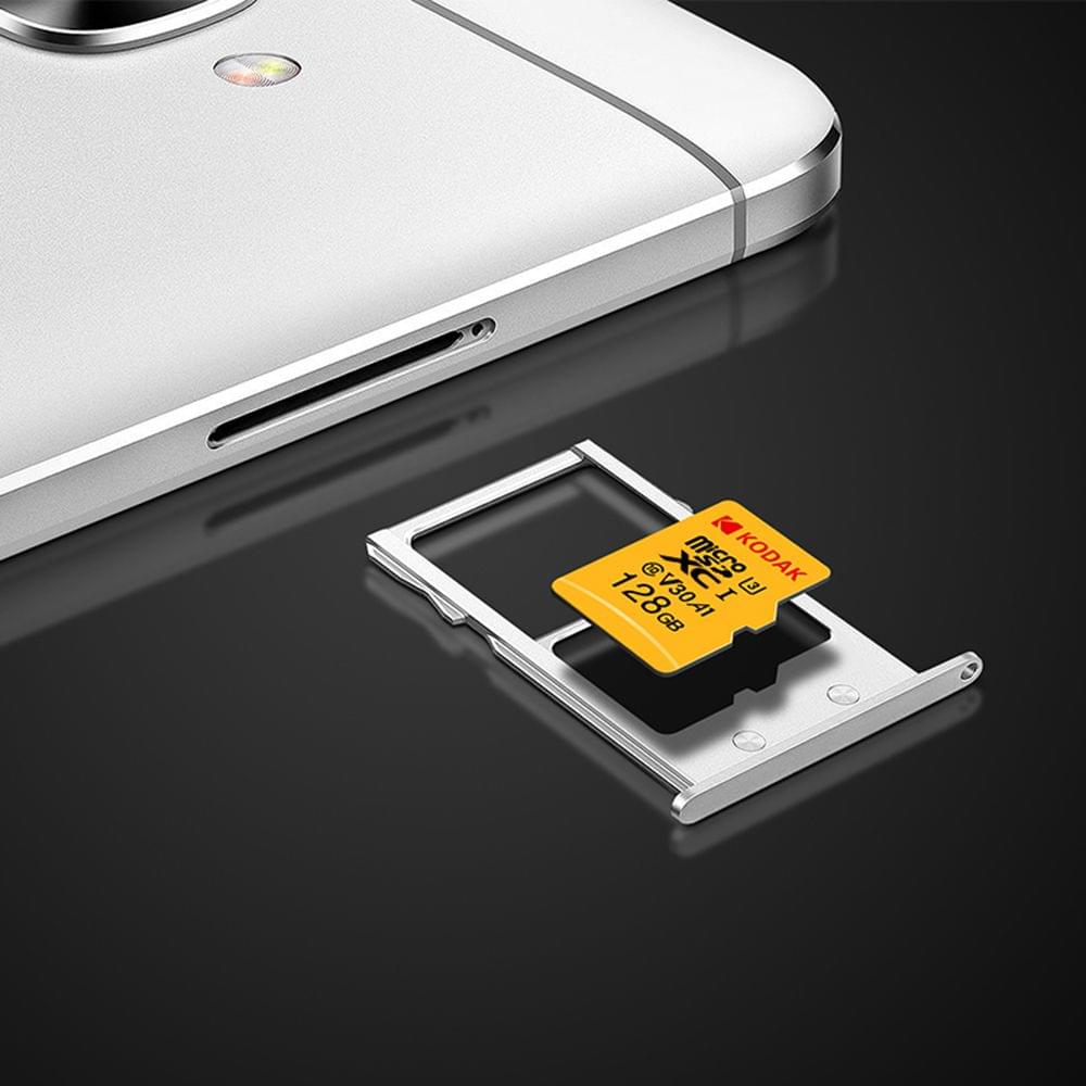 Kodak Micro SD Card 128GB TF Card U3 A1 V30 Memory Card