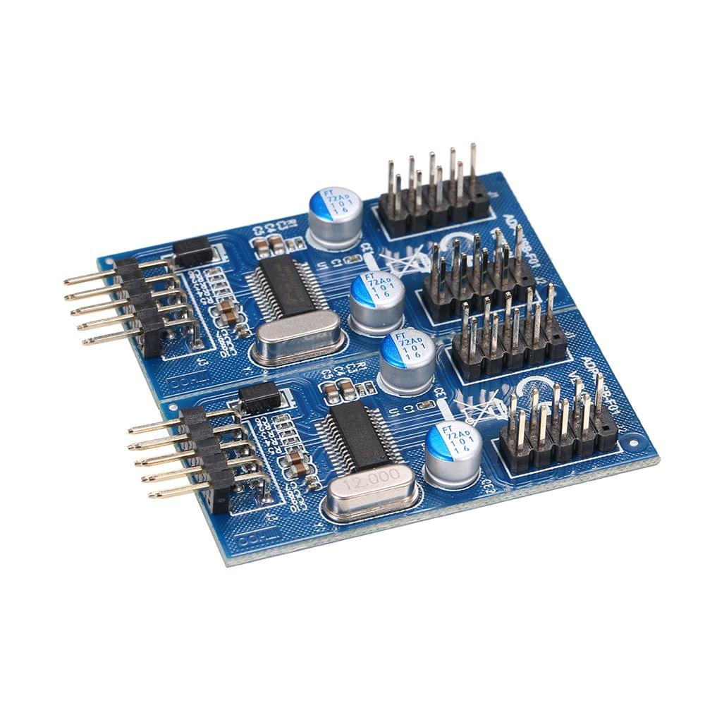 9Pin USB Header Male 1 to 4 Female Extension Cable Card USB