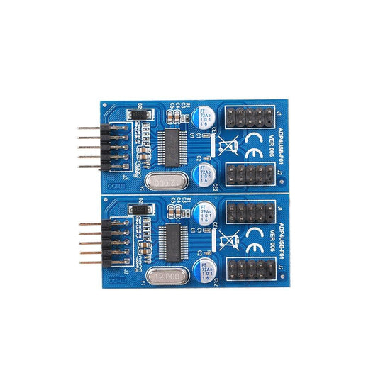 9Pin USB Header Male 1 to 4 Female Extension Cable Card USB