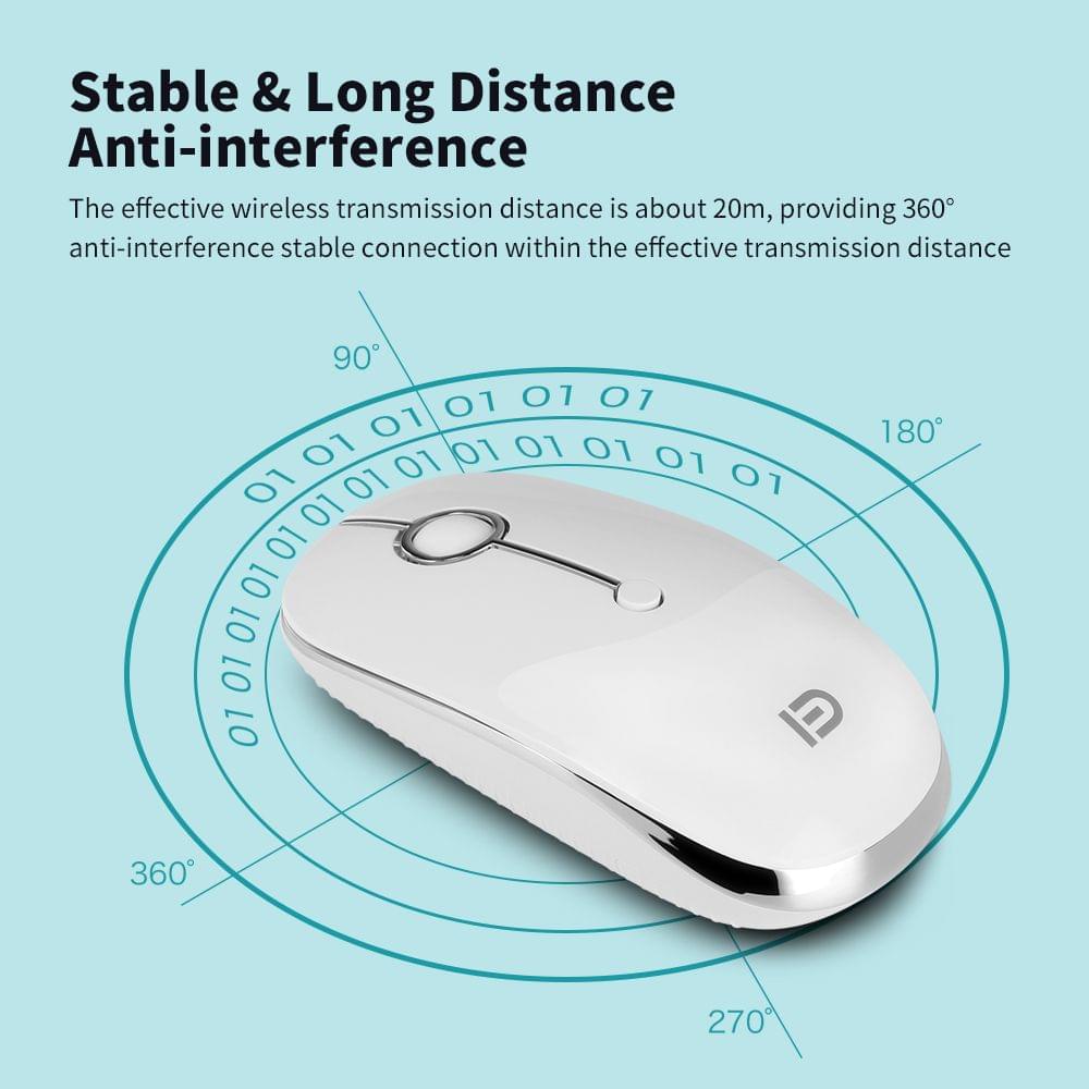 FD i331D 3 Mode 2000DPI Rechargeable Adjustable Mouse