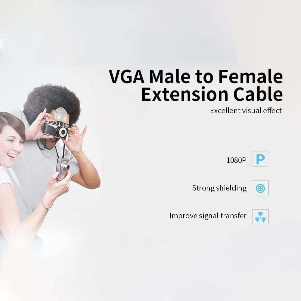VENTION VGA Extension Cable VGA Male to Female HD Adapter - 5m