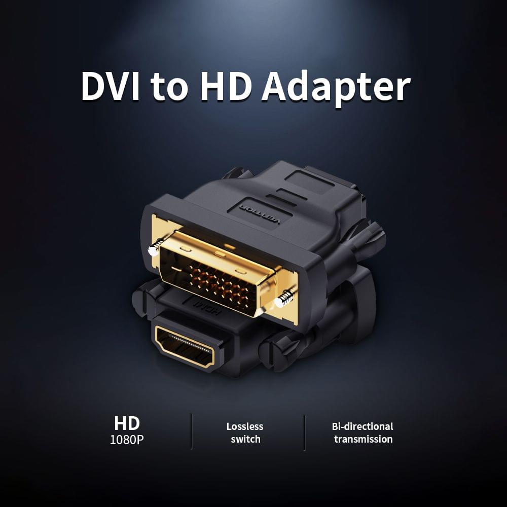 Vention DVI to HD Adapter DVI Male to HD Female Converter