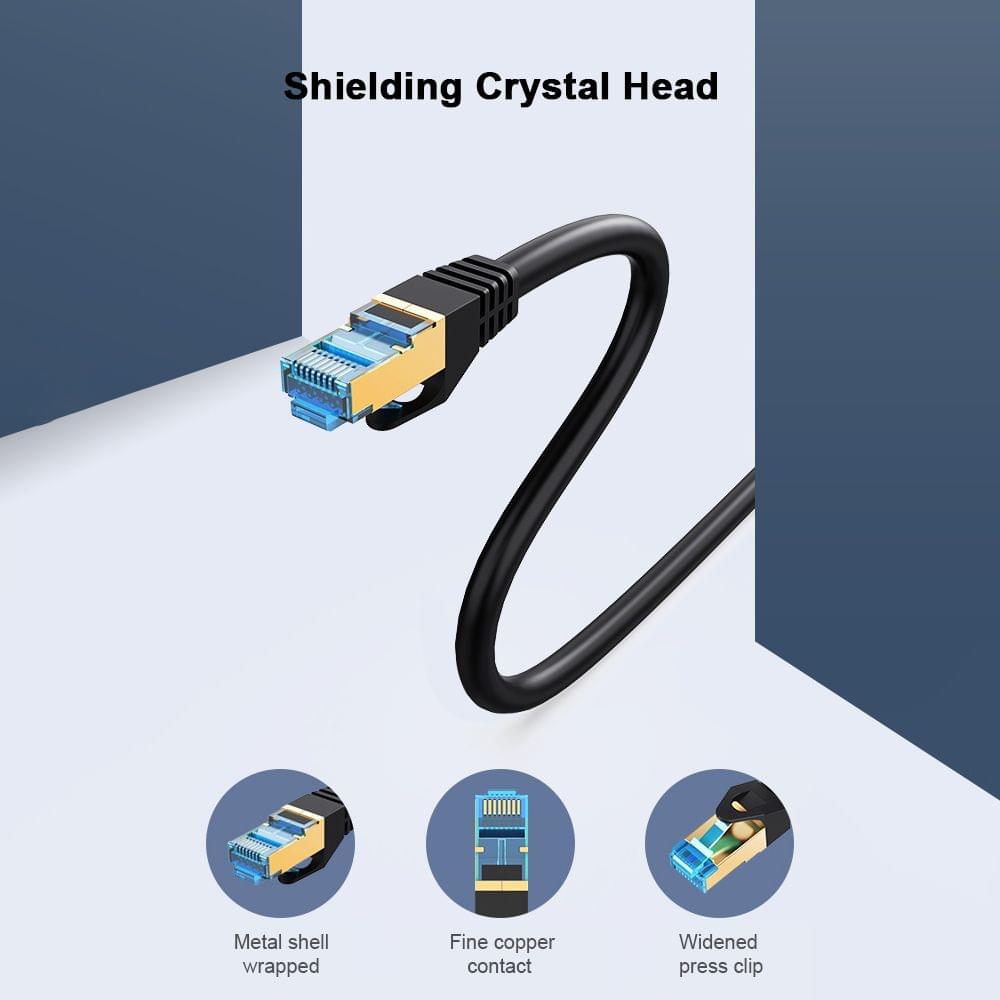 VENTION Cat 7 Ethernet Cable Gigabit Fast Speed Flat Network - 1.5m