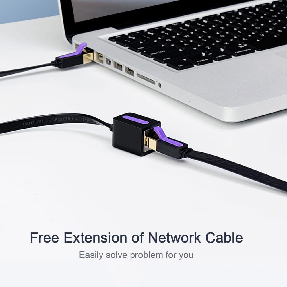 VENTION CAT 7 Network Extension Cable 10 Gigabit Fast Speed - 1m