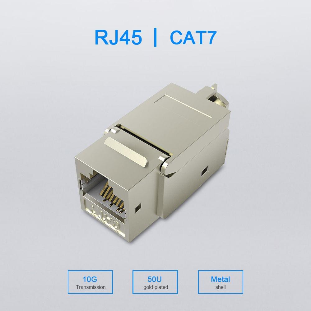 VENTION CAT7 Network Cable Coupler 10Gigabit RJ45 Coupler