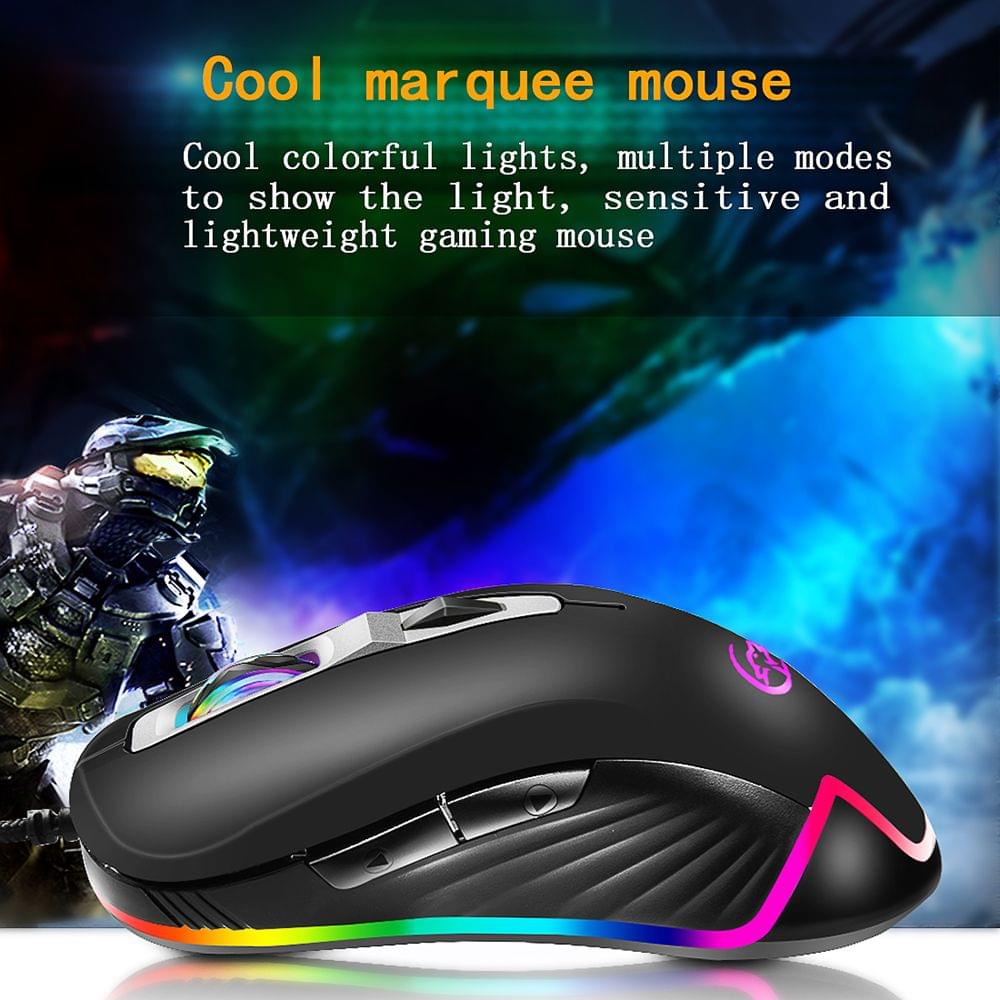 G818 Mouse Gaming Wired Mouse Optical Portable Mouse 3200