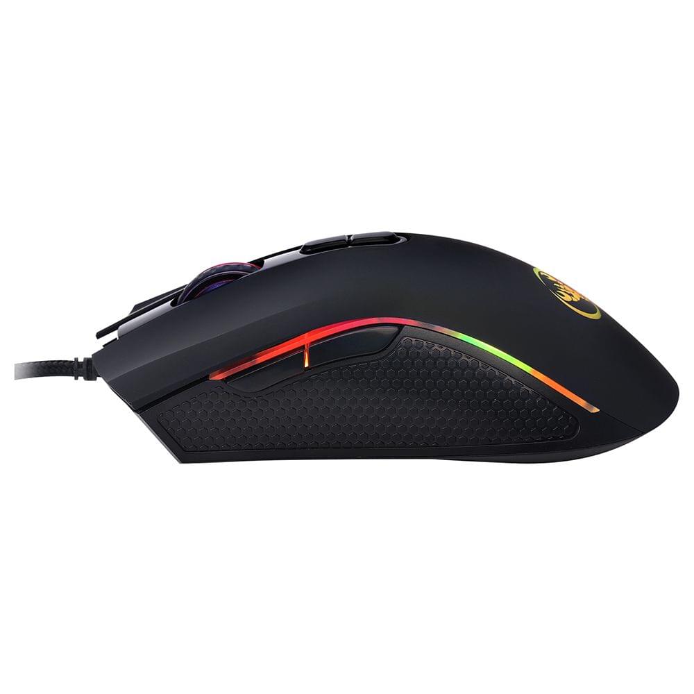 HXSJ A869 Wired Gaming Mouse 3200DPI 7 Buttons 7 Color LED