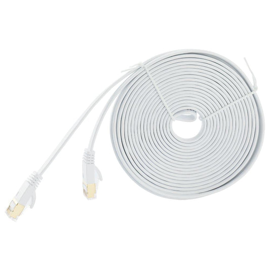 CAT 7 Ethernet Computer Internet Flat Lan Network RJ45 - 5