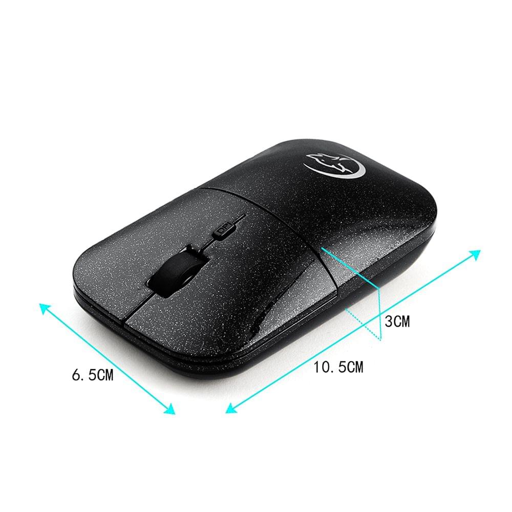 G822 Wireless Mouse 2.4GHz Adjustable 2400DPI Ergonomic