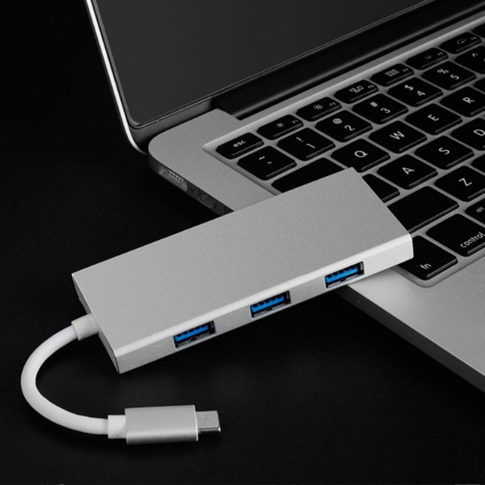 7-in-1 Multifunctional USB Type C Hub with Power Delivery 4K