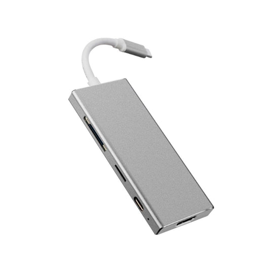 7-in-1 Multifunctional USB Type C Hub with Power Delivery 4K