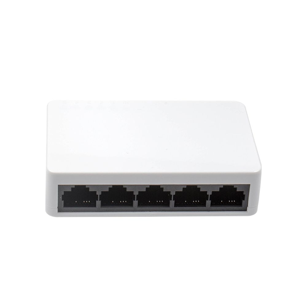 Network Switch 5 Ports Fast Ethernet 10/100Mbps LAN RJ45 - EU Plug